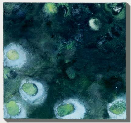 Petra Lemmerz: Tritonen 3,1998,  53 x 56 cm